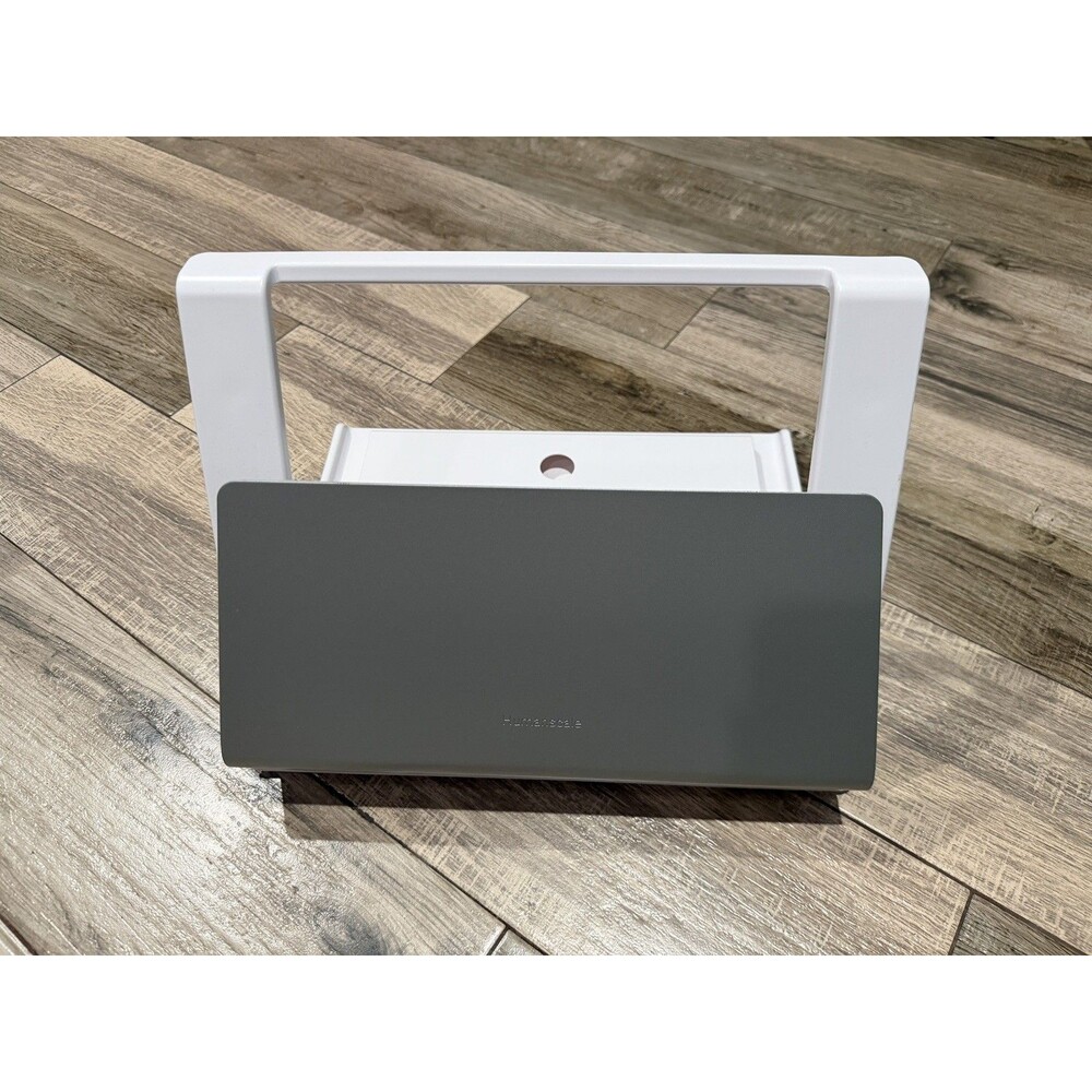Humanscale L6 Standing Desk Laptop Stand, White & Silver MSRP $135